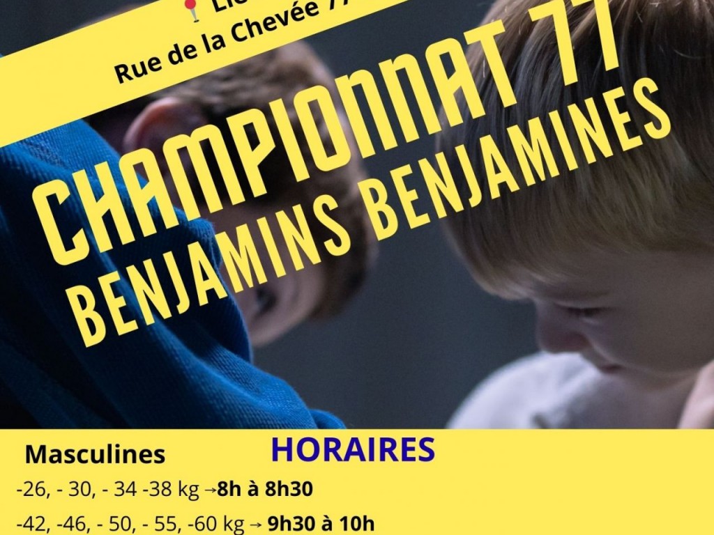 Image de l'actu 'CHAMPIONNAT 77 BENJAMINS'