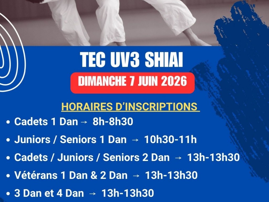 Image de l'actu 'TEC UV3 SHIAI'