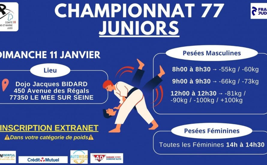 Chapionnat de Seine et Marne Juniors